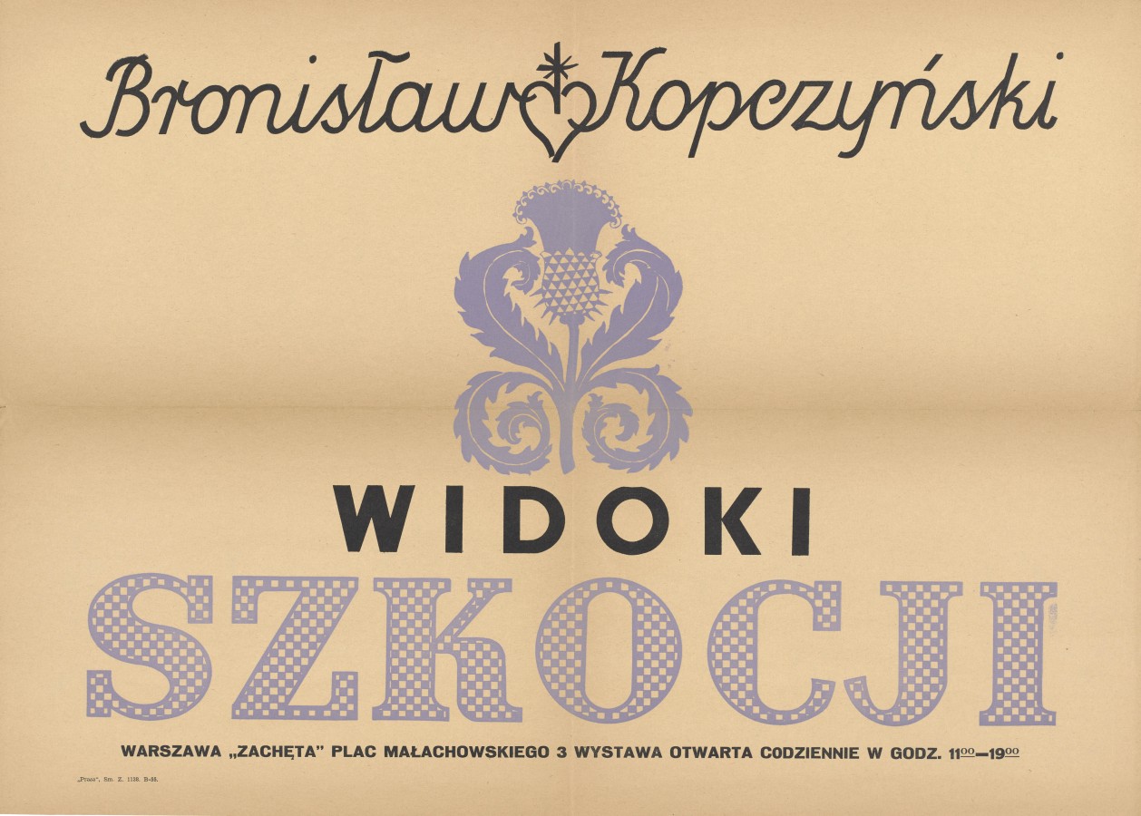 Grafika obiektu: Bronisław Kopczyński