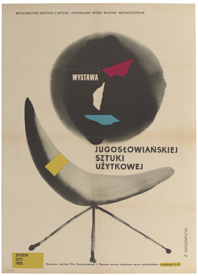 Grafika obiektu: Wystawa jugosłowiańskiej sztuki użytkowej         