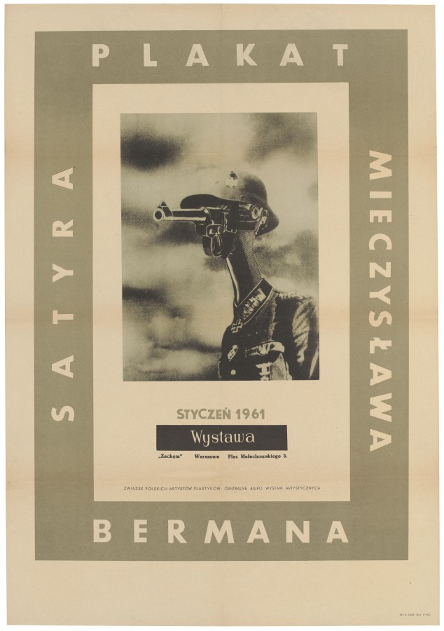 Grafika obiektu: Mieczysław Berman. Satyra i plakat