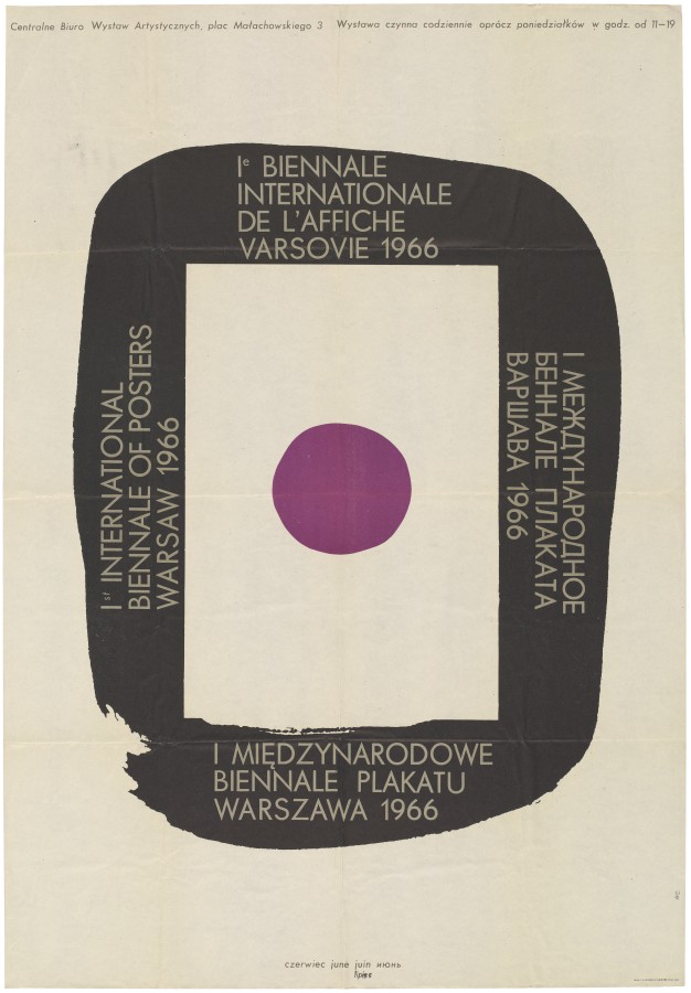 Grafika obiektu: I Międzynarodowe Biennale Plakatu   