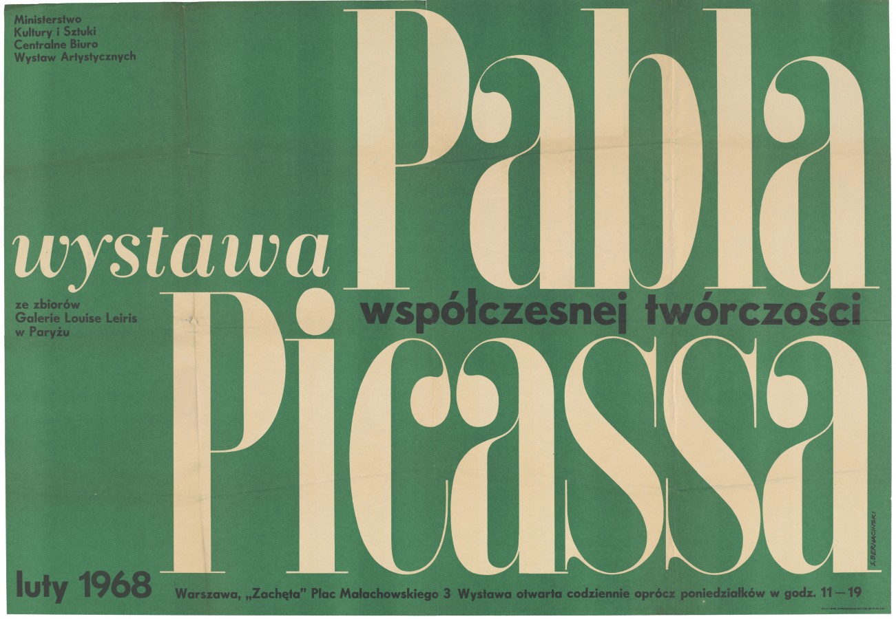Grafika obiektu: Pablo Picasso, wystawa współczesnej twórczości ze zbiorów galerii Louise Leiris w Paryżu