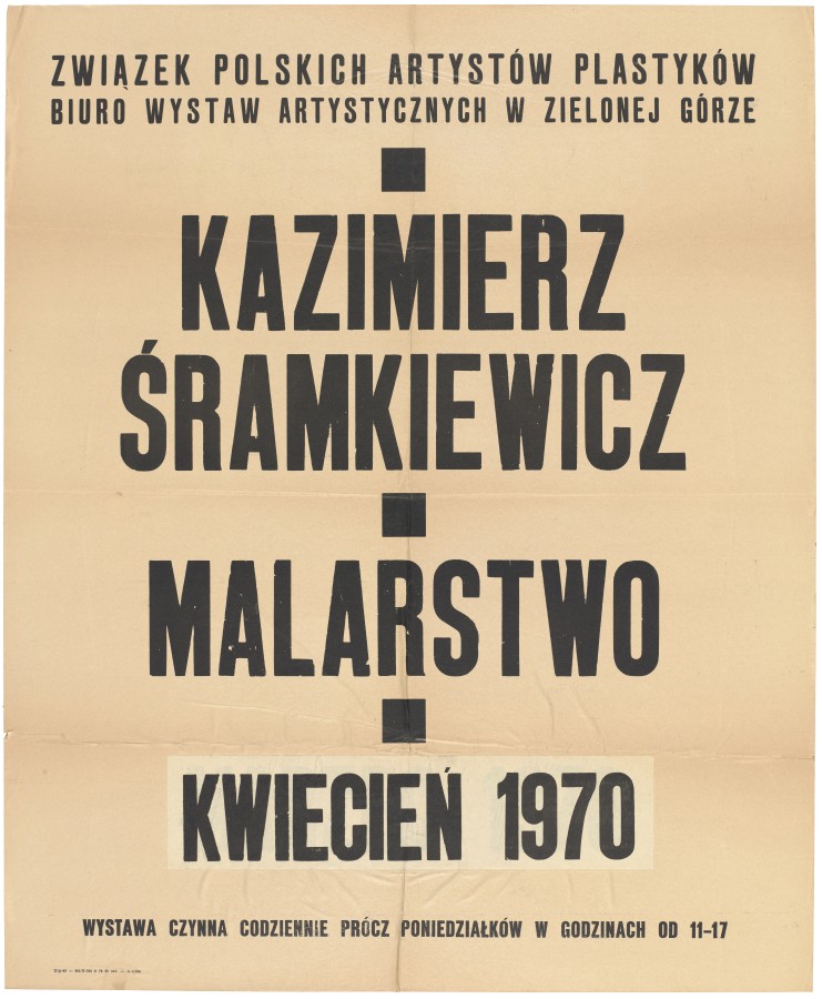 Grafika obiektu: Kazimierz Śramkiewicz, malarstwo
