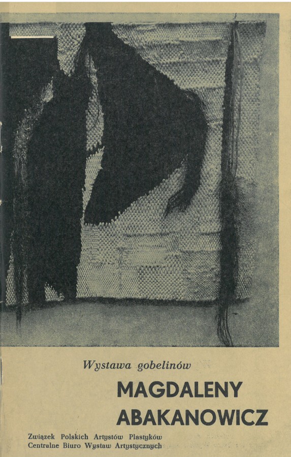 Grafika obiektu: Wystawa gobelinów Magdaleny Abakanowicz