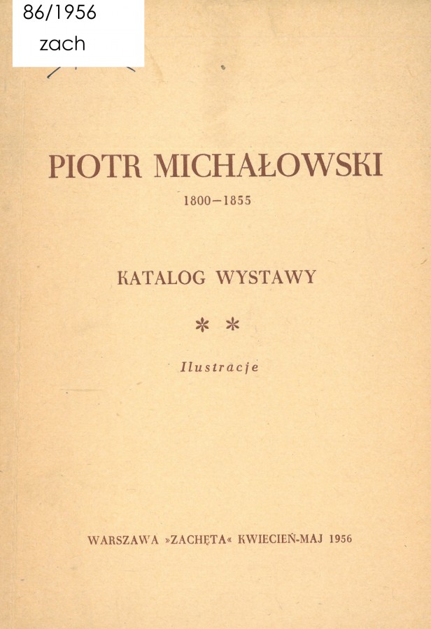 Grafika obiektu: Piotr Michałowski (1800-1855)