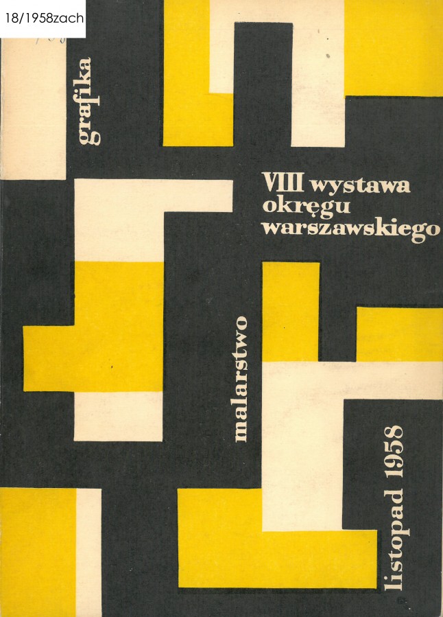 Grafika obiektu: VIII Wystawa okręgu warszawskiego. Malarstwo, grafika