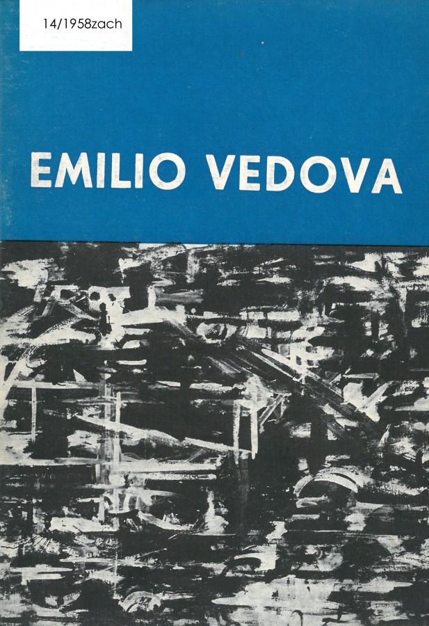 Grafika obiektu: Emilio Vedova. Malarz z Wenecji