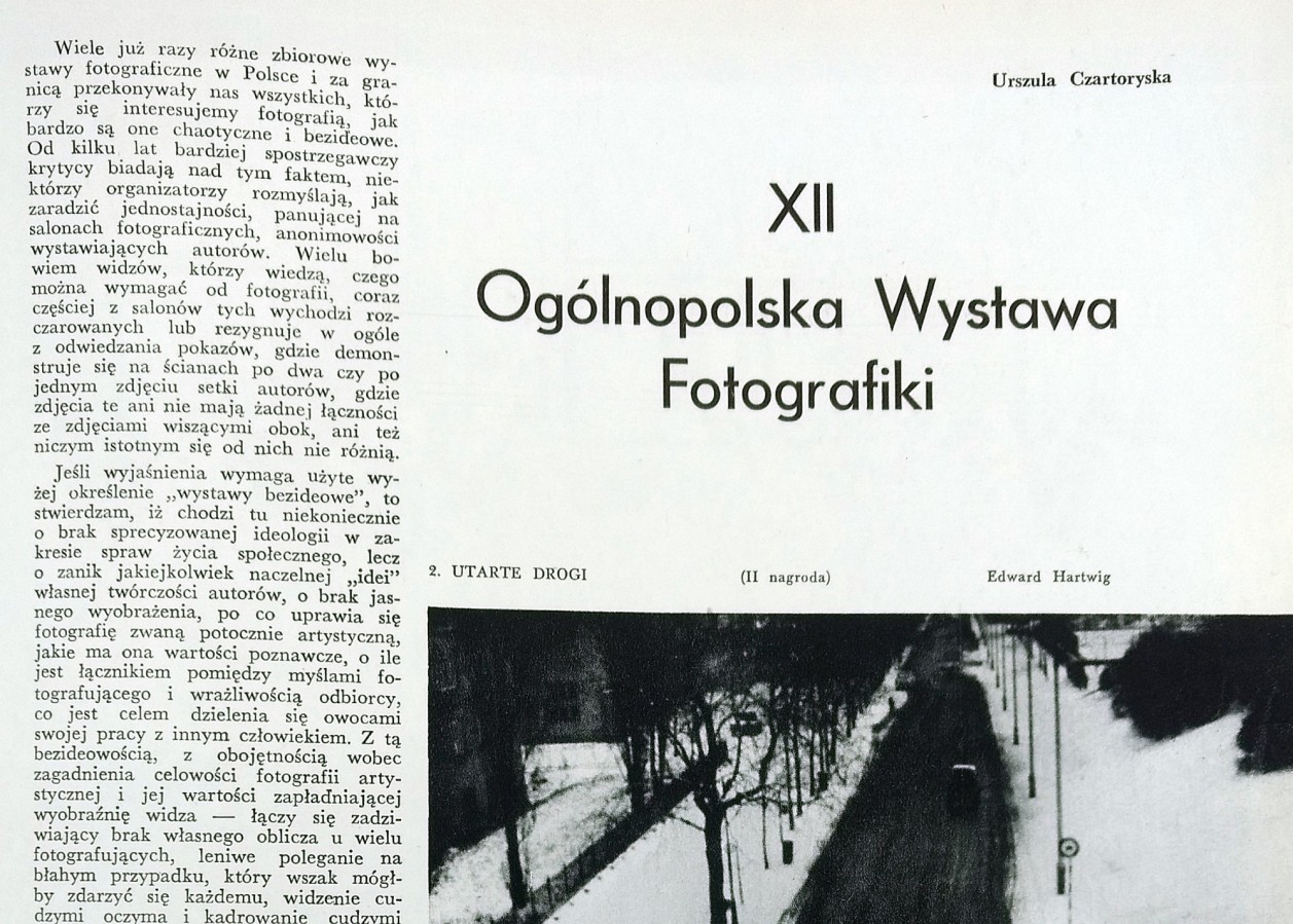 Grafika obiektu: XII Ogólnopolska Wystawa Fotografiki   