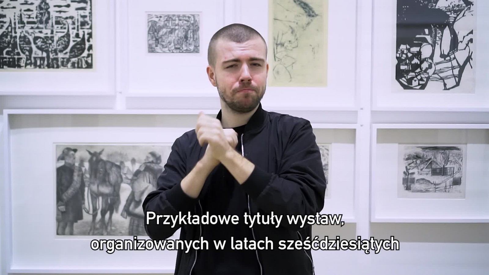 Grafika obiektu: Invitation to Zachęta Signs! in Polish Sign Language