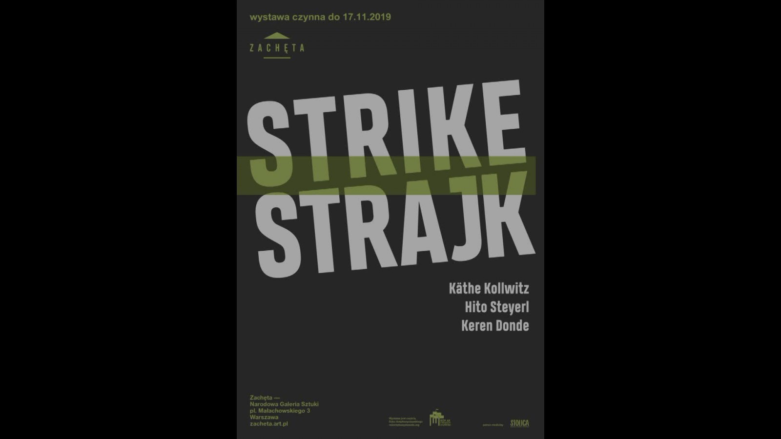 Grafika obiektu: Strike. Käthe Kollwitz, Hito Steyerl, Keren Donde 