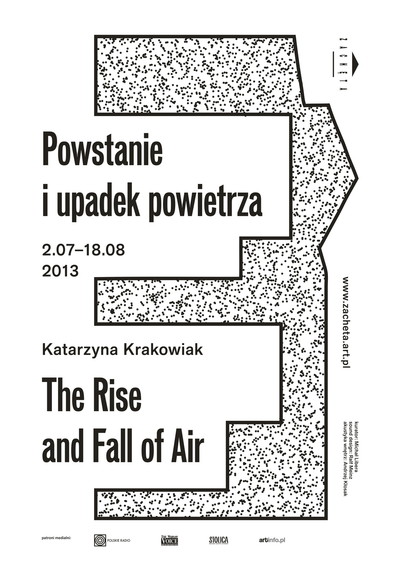 Grafika obiektu: Katarzyna Krakowiak. The Rise and Fall of Air
