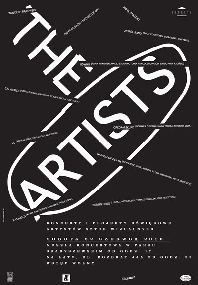Grafika obiektu: Festival THE ARTISTS. 1st edition