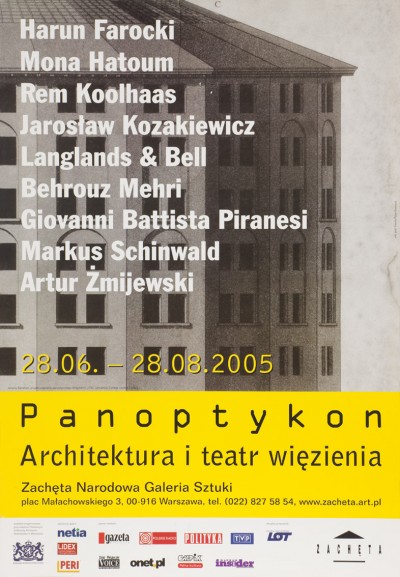 Grafika obiektu: Panoptykon. Architektura i teatr więzienia
