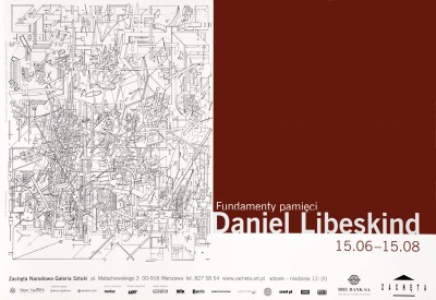 Grafika obiektu: Daniel Libeskind. Fundamenty pamięci