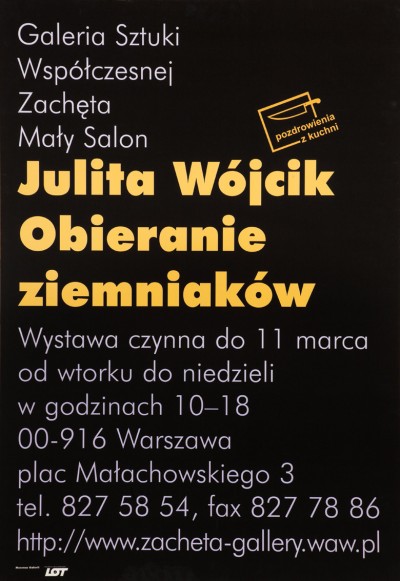 Grafika obiektu: Julita Wójcik. Obieranie ziemniaków