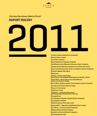Grafika obiektu: Annual Report 2011 (in Polish)