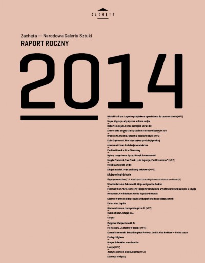 Grafika obiektu: Annual Report 2014 (in Polish)