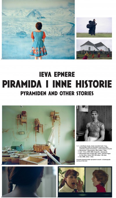 Grafika obiektu: Ieva Epnere. Pyramiden and Other Stories