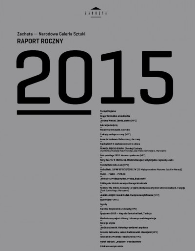 Grafika obiektu: Raport Roczny 2015 