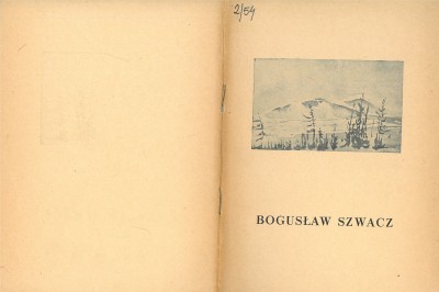 Grafika obiektu: Wystawa akwarel Bogusława Szwacza