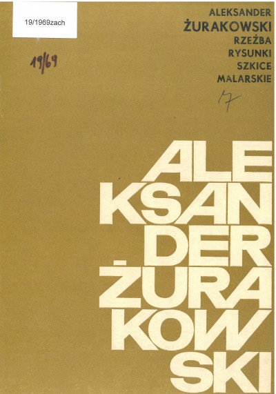 Grafika obiektu: Aleksander Żurakowski, rzeźba, rusunki, szkice malarskie