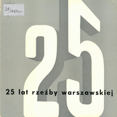 Grafika obiektu: 25 lat rzeźby warszawskiej
