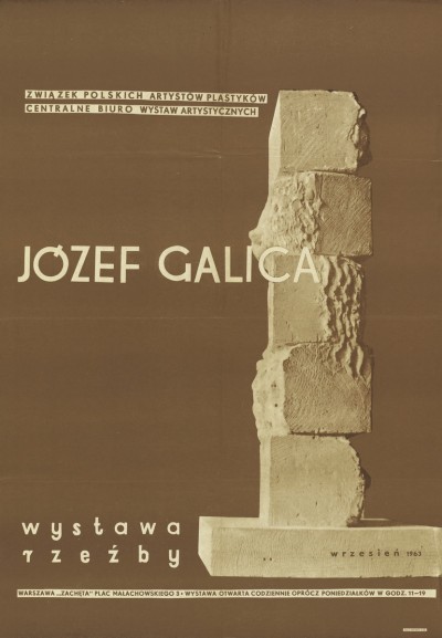 Grafika obiektu: Józef Galica, rzeźba