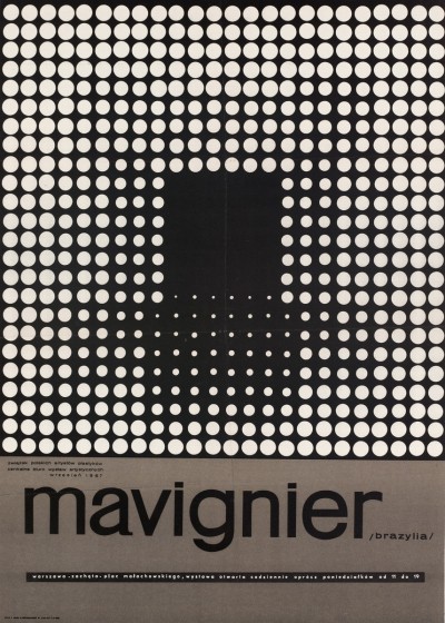 Grafika obiektu: Almir Mavignier, plakat, grafika