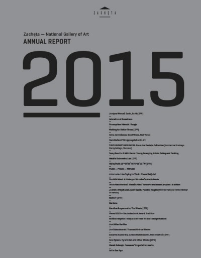 Grafika obiektu: Annual report 2015