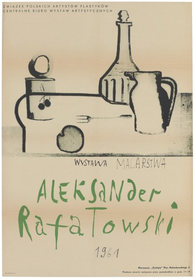 Grafika obiektu: Aleksander Rafałowski. Wystawa w 50-lecie pracy twórczej