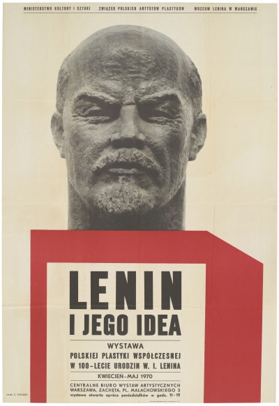 Grafika obiektu: Lenin i jego idea. Wystawa polskiej plastyki współczesnej z okazji 100 rocznicy urodzin W.I.Lenina                                                                                                       