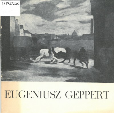 Grafika obiektu: Wystawa malarstwa Eugeniusza Gepperta