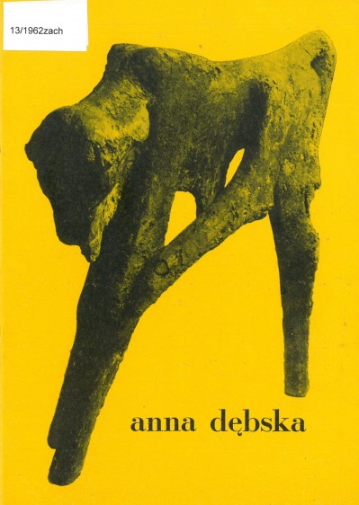 Grafika obiektu: Wystawa rzeźba Anny Dębskiej