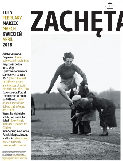 Grafika obiektu: Zachęta. February, March, April 2018