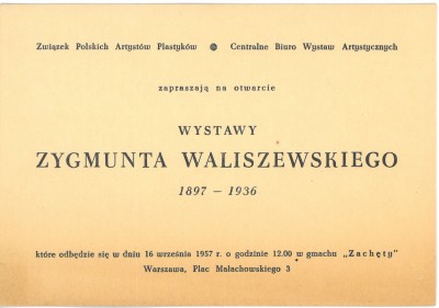 Grafika obiektu: Zygmunt Waliszewski (1897-1936). Paintings