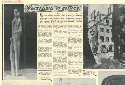 Grafika obiektu: Warsaw depicted in art