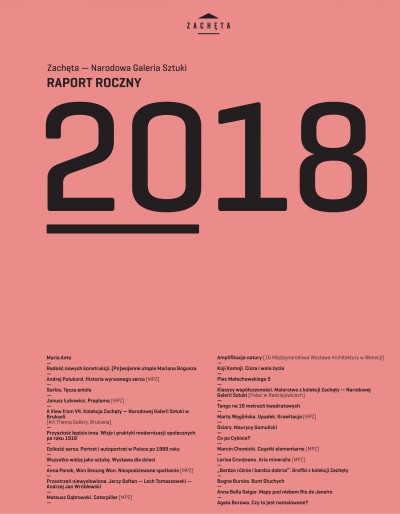 Grafika obiektu: Annual Report 2018 (in Polish)