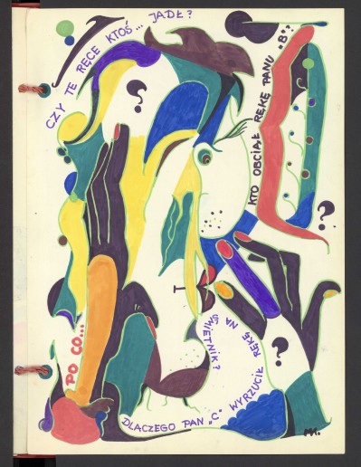 Grafika obiektu: Kronika obozu wędrownego Koła Miłośników Sztuki lipiec 1972