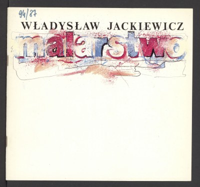 Grafika obiektu: Władysław Jackiewicz: malarstwo