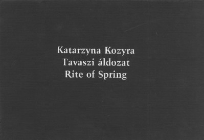 Grafika produktu: Katarzyna Kozyra. Święto wiosny