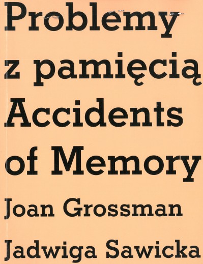 Grafika produktu: Joan Grossman, Jadwiga Sawicka „Problemy z pamięcią”