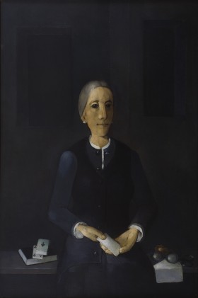 Zdjęcie pracy Portret kobiety w czerni