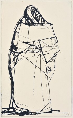 Zdjęcie pracy Mateczka Gruzja, z cyklu Kaukaskie koło kredowe - B. Brechta