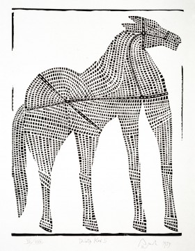 Zdjęcie pracy Biały koń