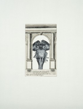 Zdjęcie pracy z serii Karty z „Czterech ksiąg o Architekturze” A. Palladio, III