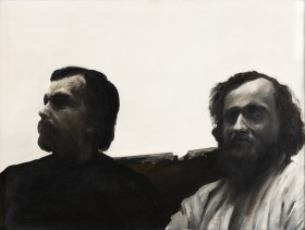 Zdjęcie pracy Selfportrait with Paweł Kromholz