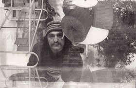 Zdjęcie pracy Nos rozpłaszczony na Wielkiej Szybie Duchampa