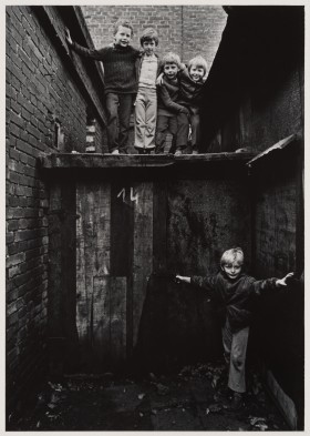 Zdjęcie pracy Pięciu chłopców, Łódź